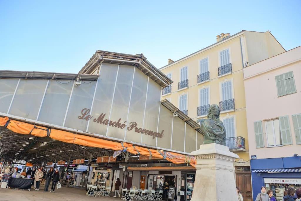 Apartament Old Town Antibes Superb New Flat, For 3, Ac, Wi-Fi Zewnętrze zdjęcie